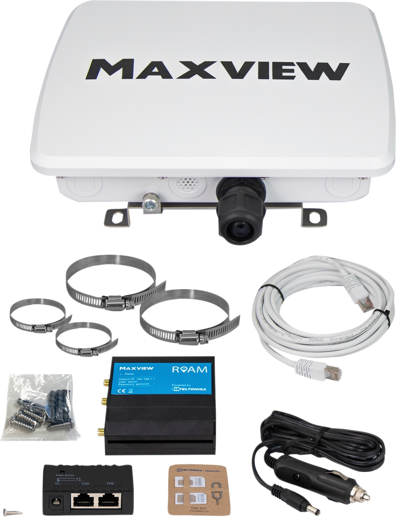 Maxview Roam-Basecamp – mobile Internet-Antenne