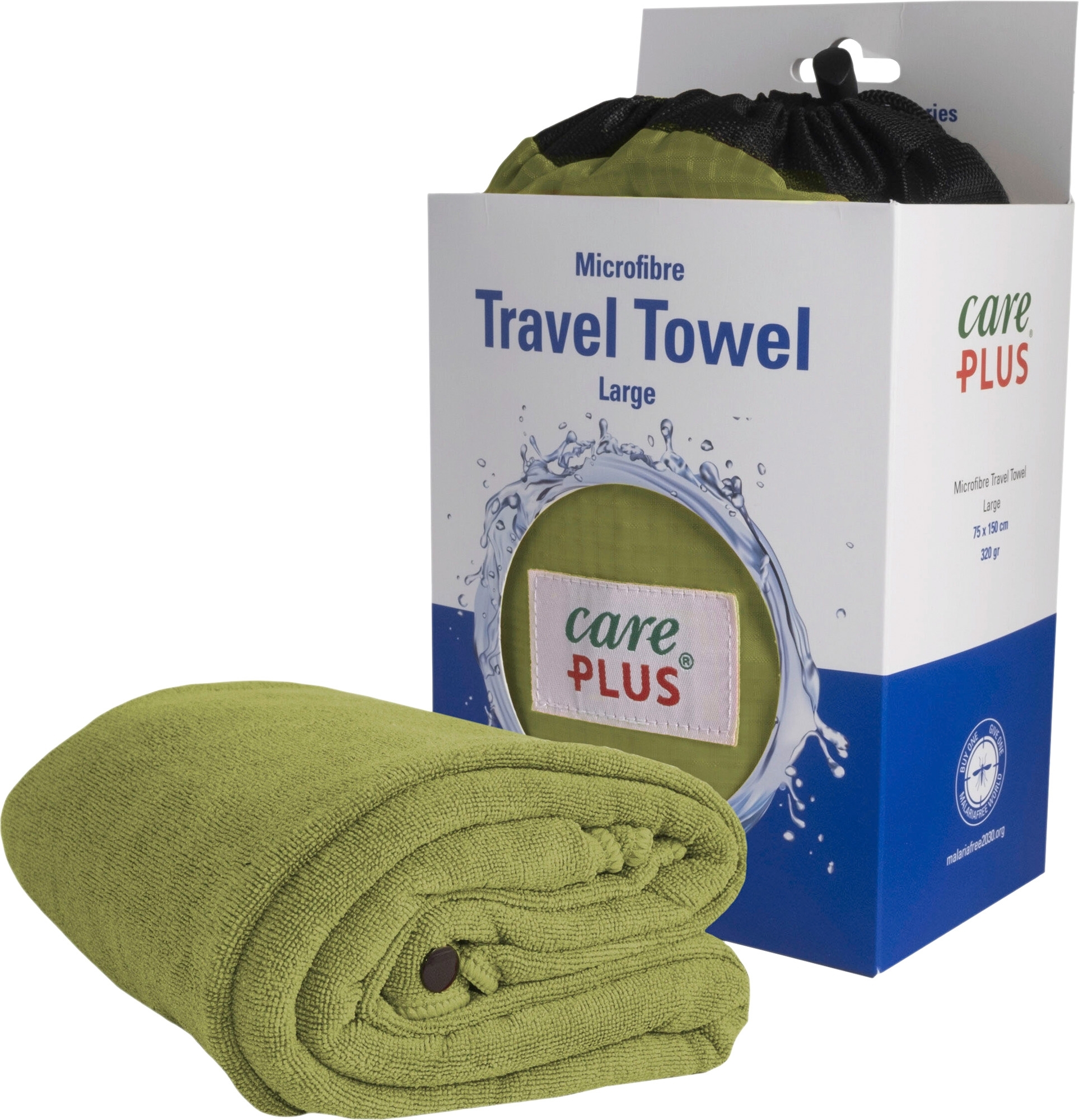 Care Plus Reise-Handtuch Pesto