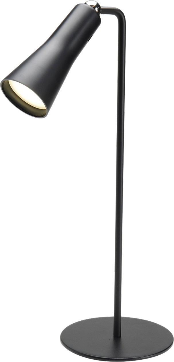Wecamp Magnete aufladbare Tischlampe schwarz
