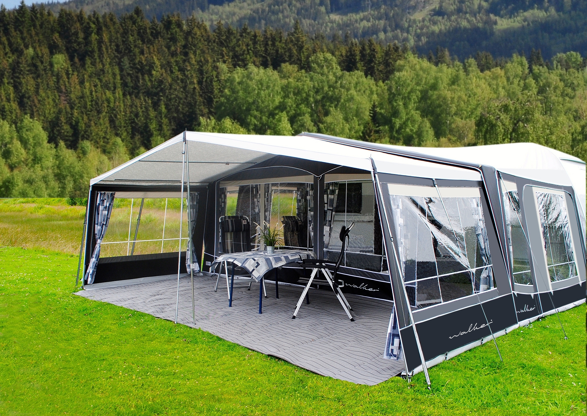 Walker Patio Sonnenvordach WS - 1  Allure, Atrium, Palladium