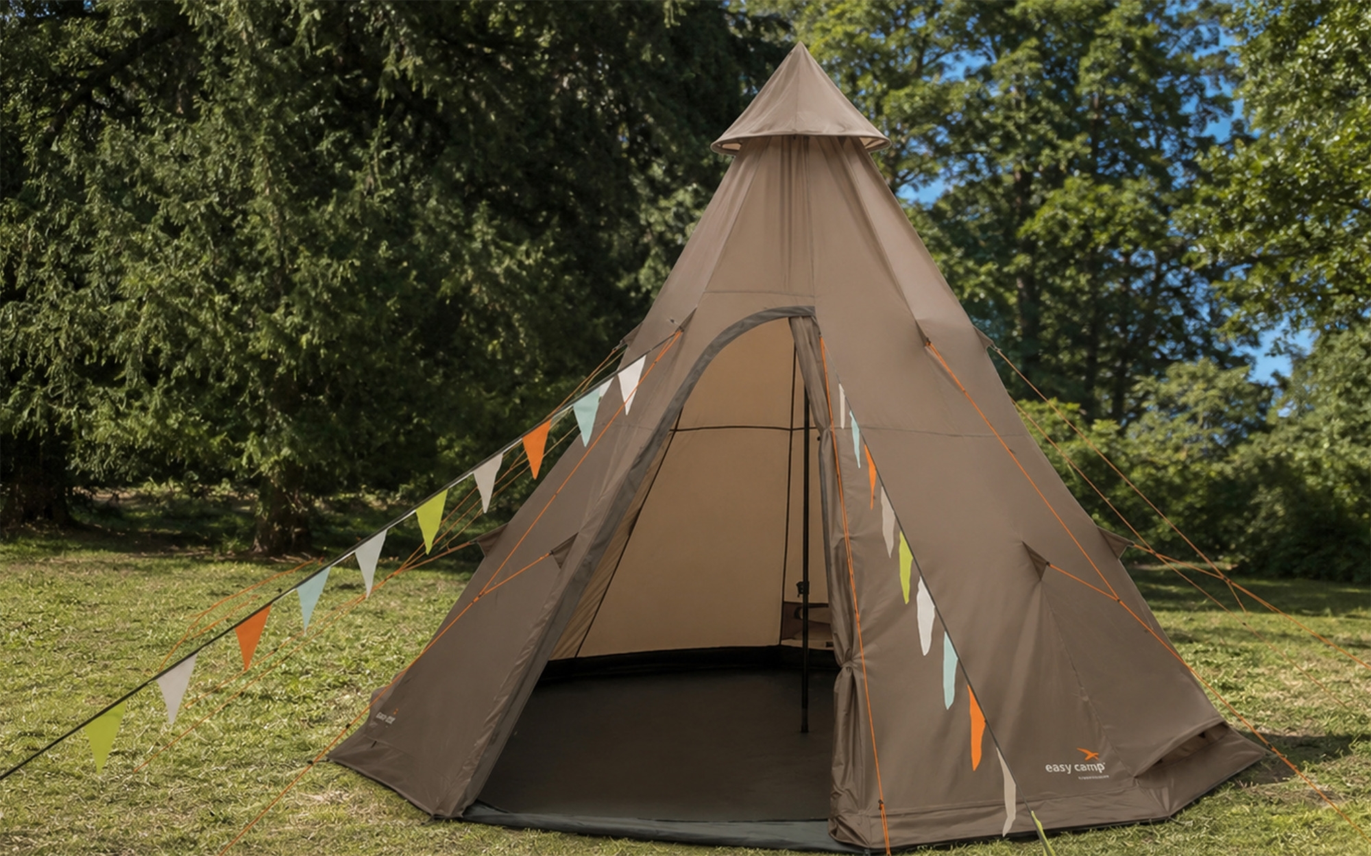 Easy Camp Familien Tipizelt Rands Tipi für 8 Personen