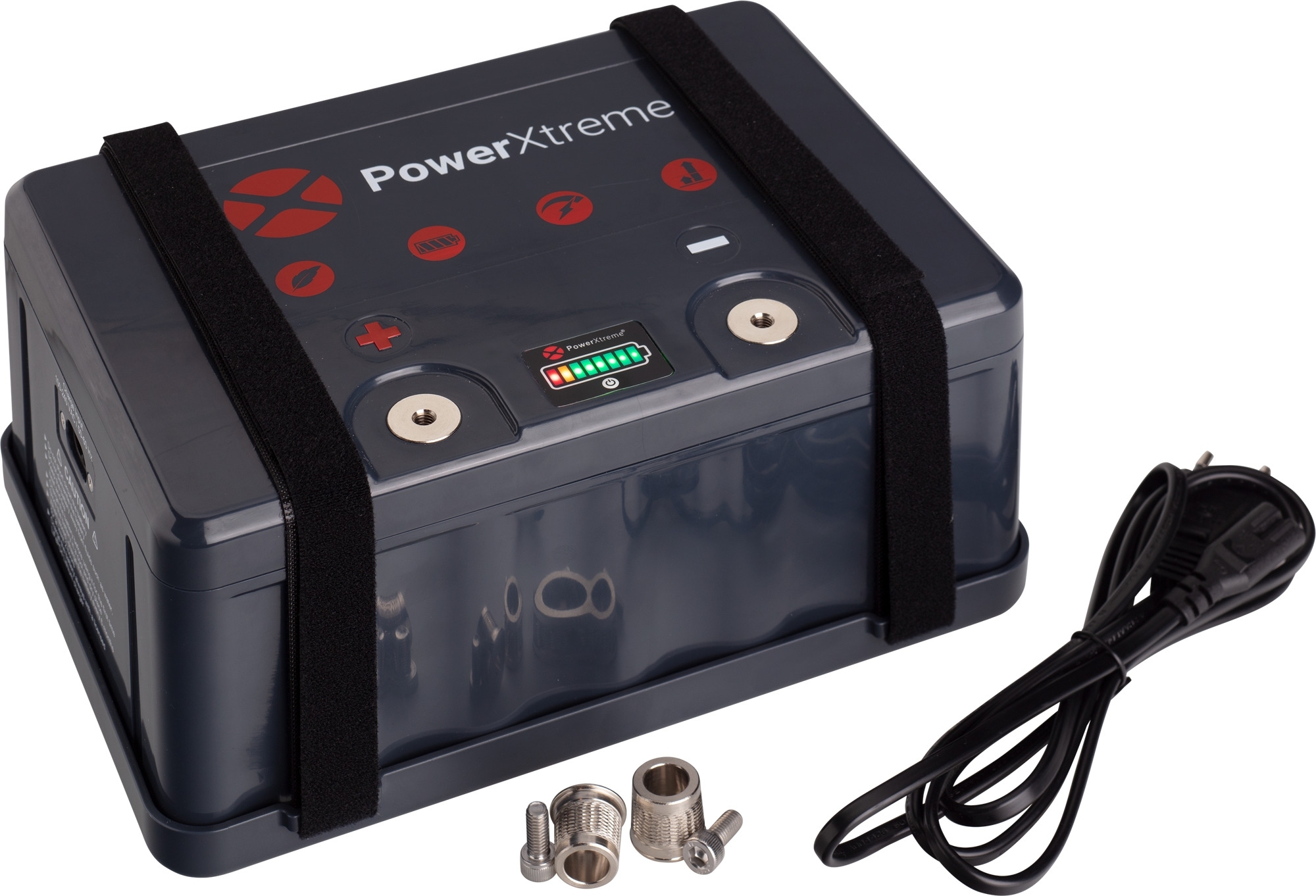 EmergoPlus Lithium Batterie mit integriertem Ladegerät 12 V
