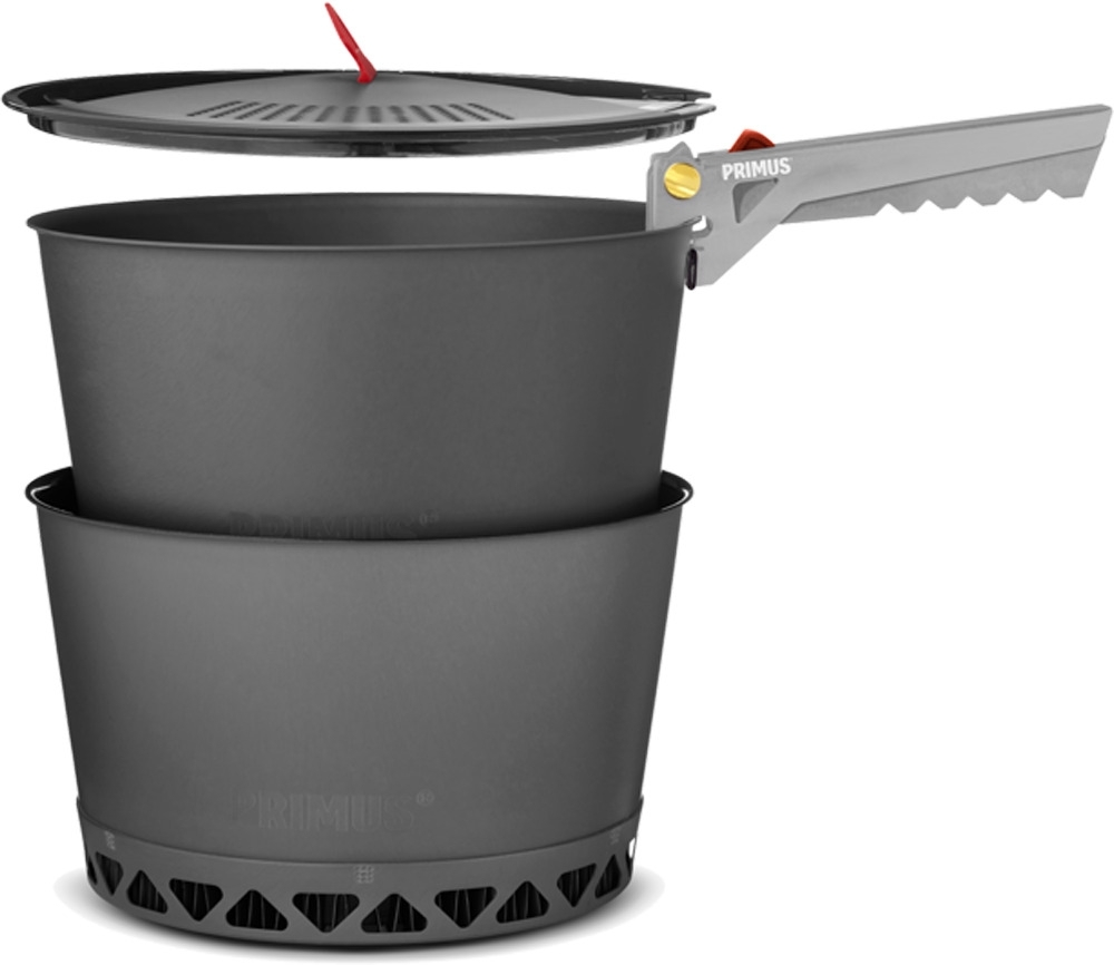 Primus PrimeTech Campingkochset aus Aluminium  4 teilig 2,3 Liter