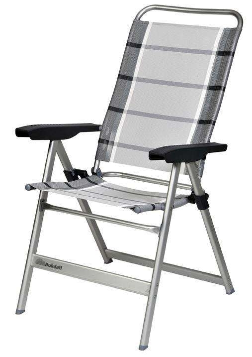 Dukdalf Dynamic Campingstuhl silber-anthrazit