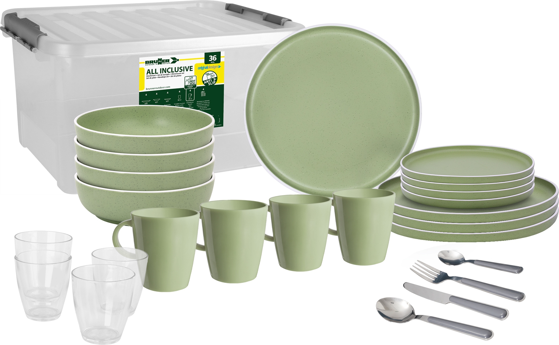 Brunner Dolomit All Inclusive 36 teilig