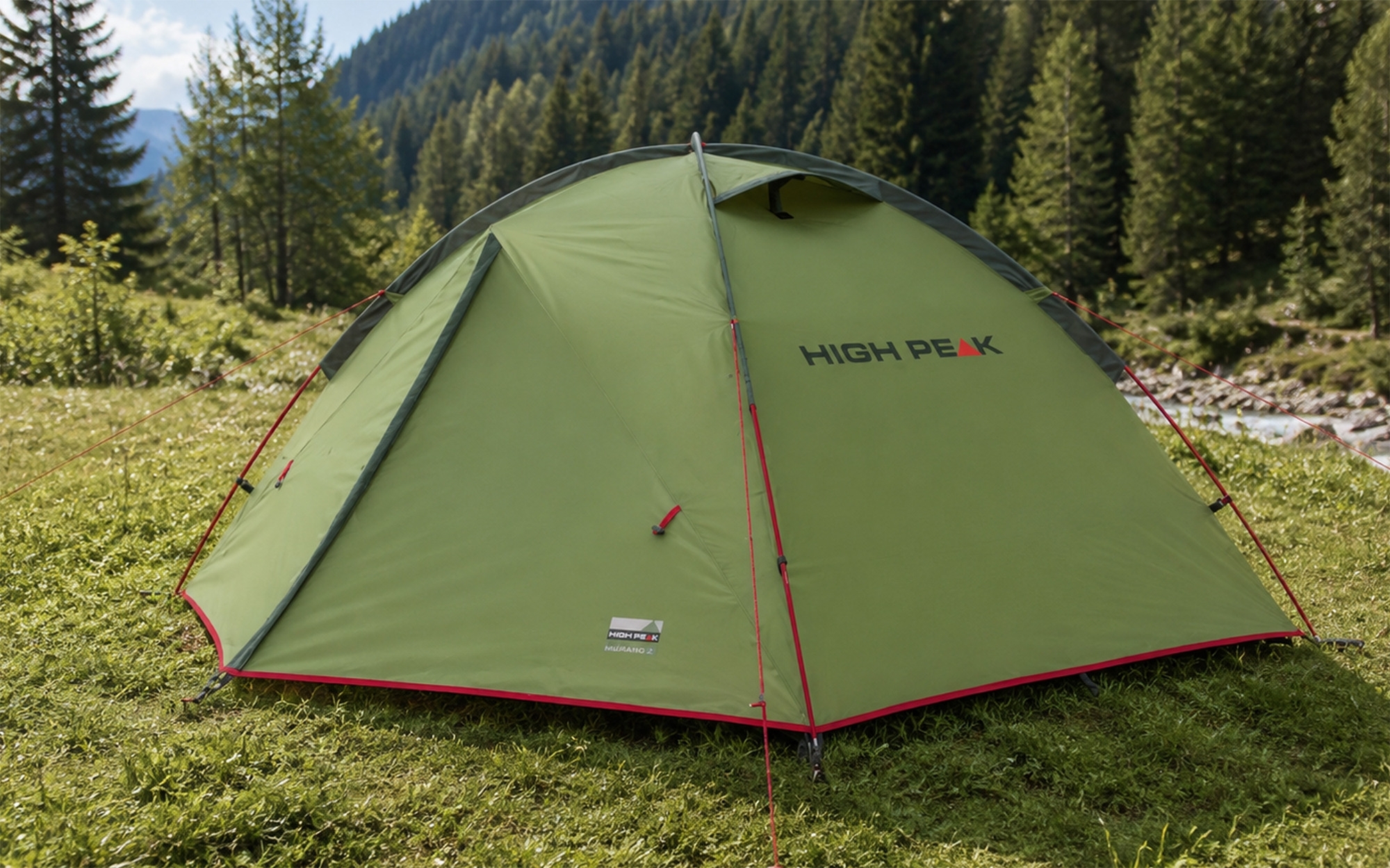 High Peak Woodpecker 3 Kuppelzelt für 3 Personen