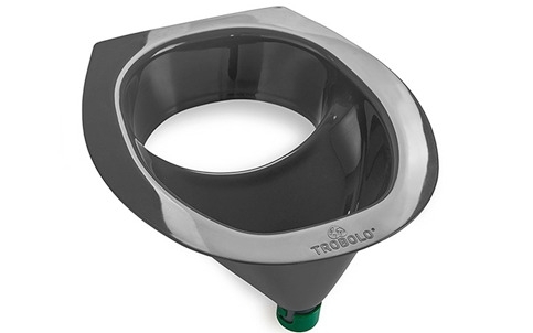 Trobolo Trenntoiletteneinsatz dunkelgrau