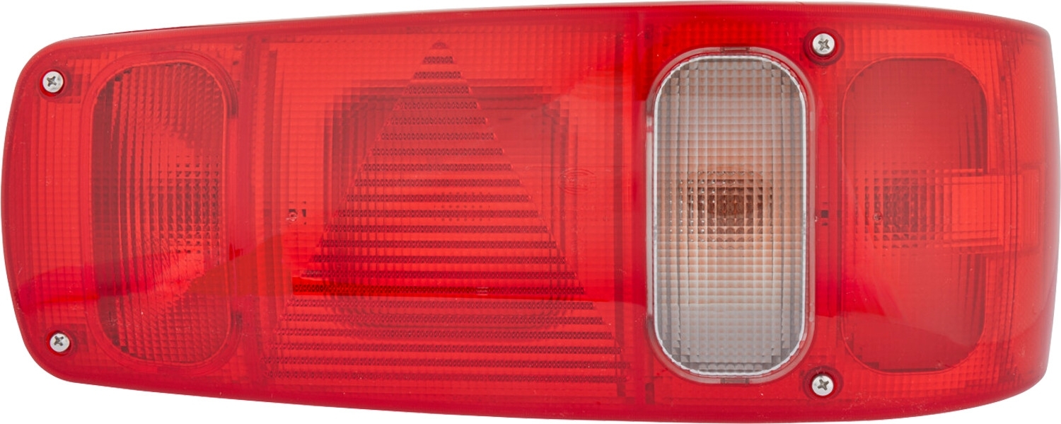 Hella Heckleuchte Caraluna I für Anhänger rechts mit Rückstrahllicht / Rückfahrlicht / Seitenmarkierungslicht / Blinklicht / Bremslicht / Schlusslicht