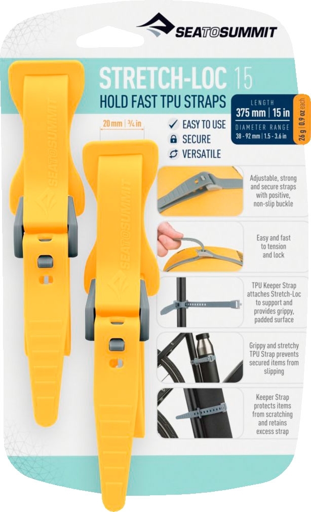 Sea to Summit Stretch-Loc Straps Befestigungsgurte