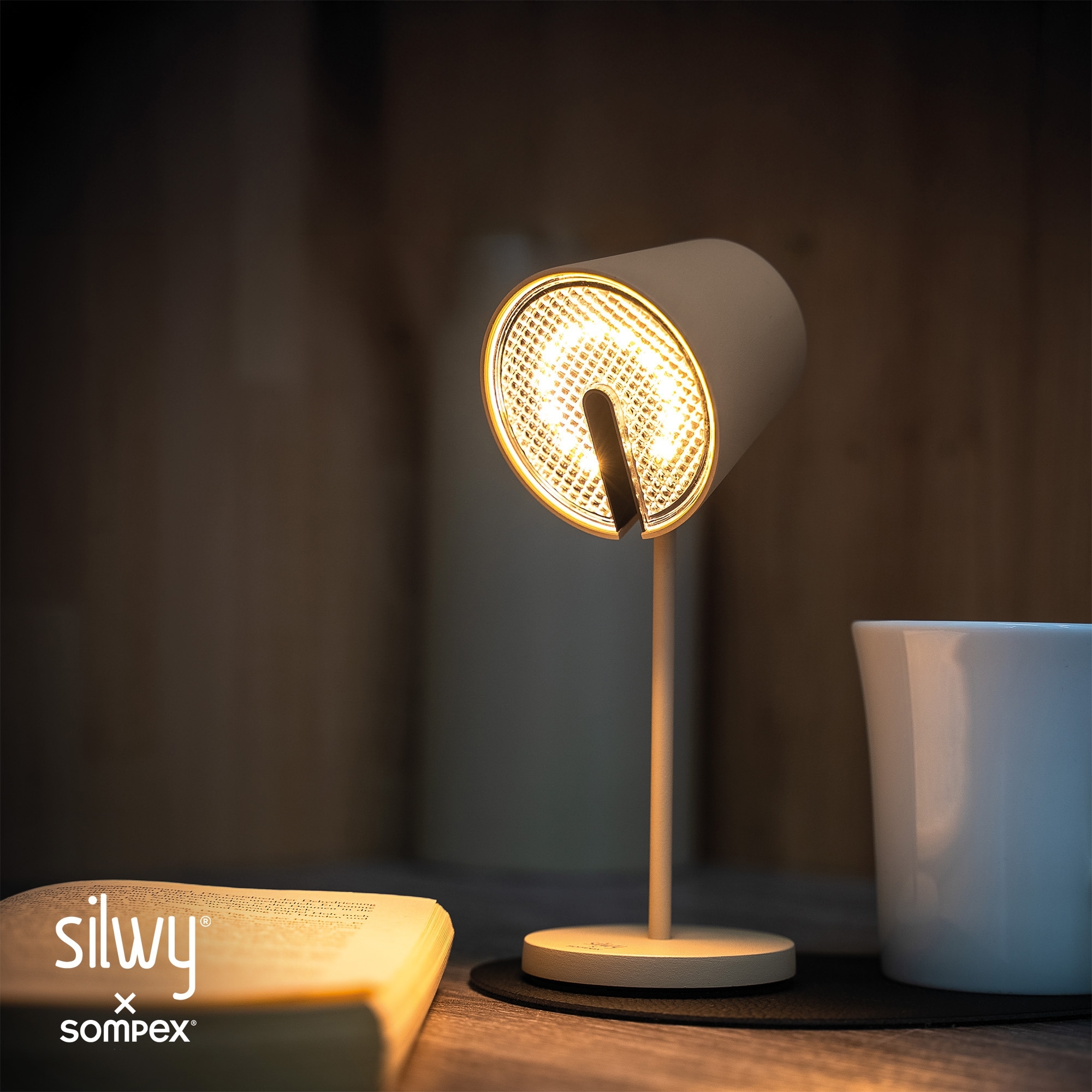 Silwy x Sompex Magnet Leuchte Portofino mit Platzset
