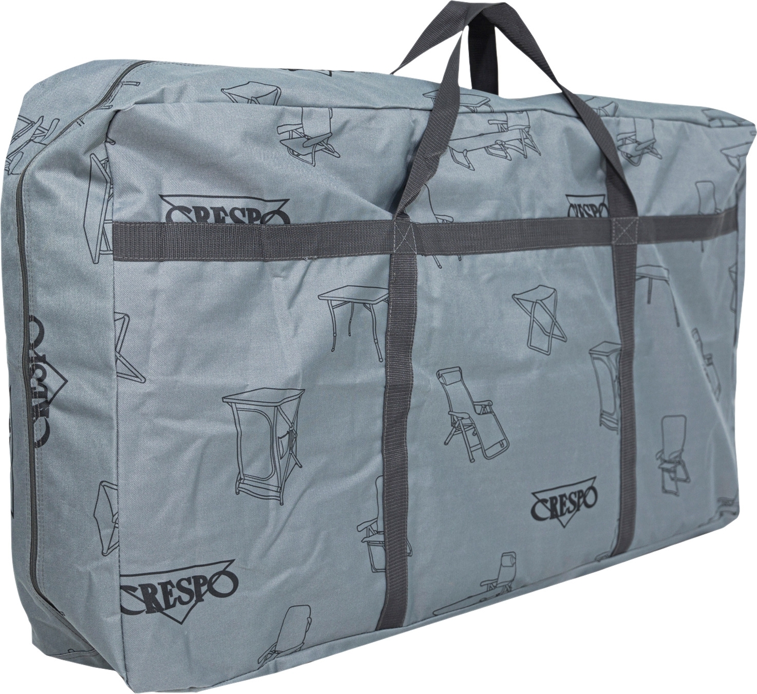 Crespo Tragtasche Relaxsessel 94 x 66 x 13 cm grau