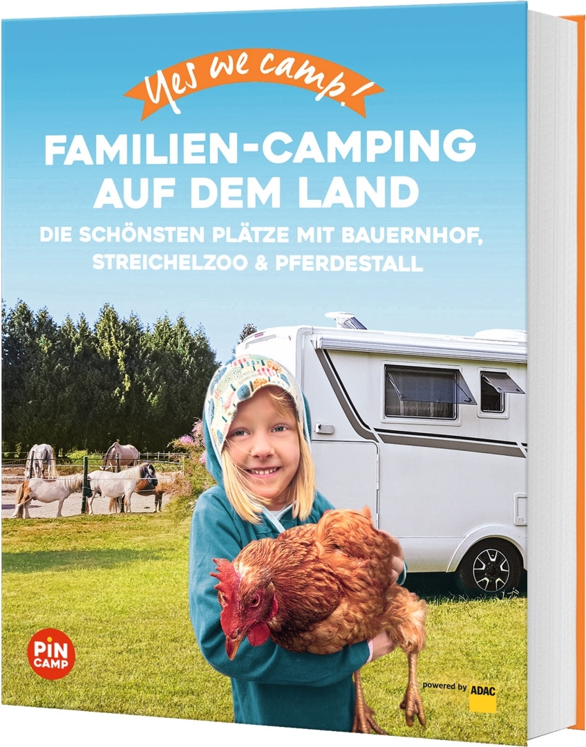 Familien-Camping auf dem Land