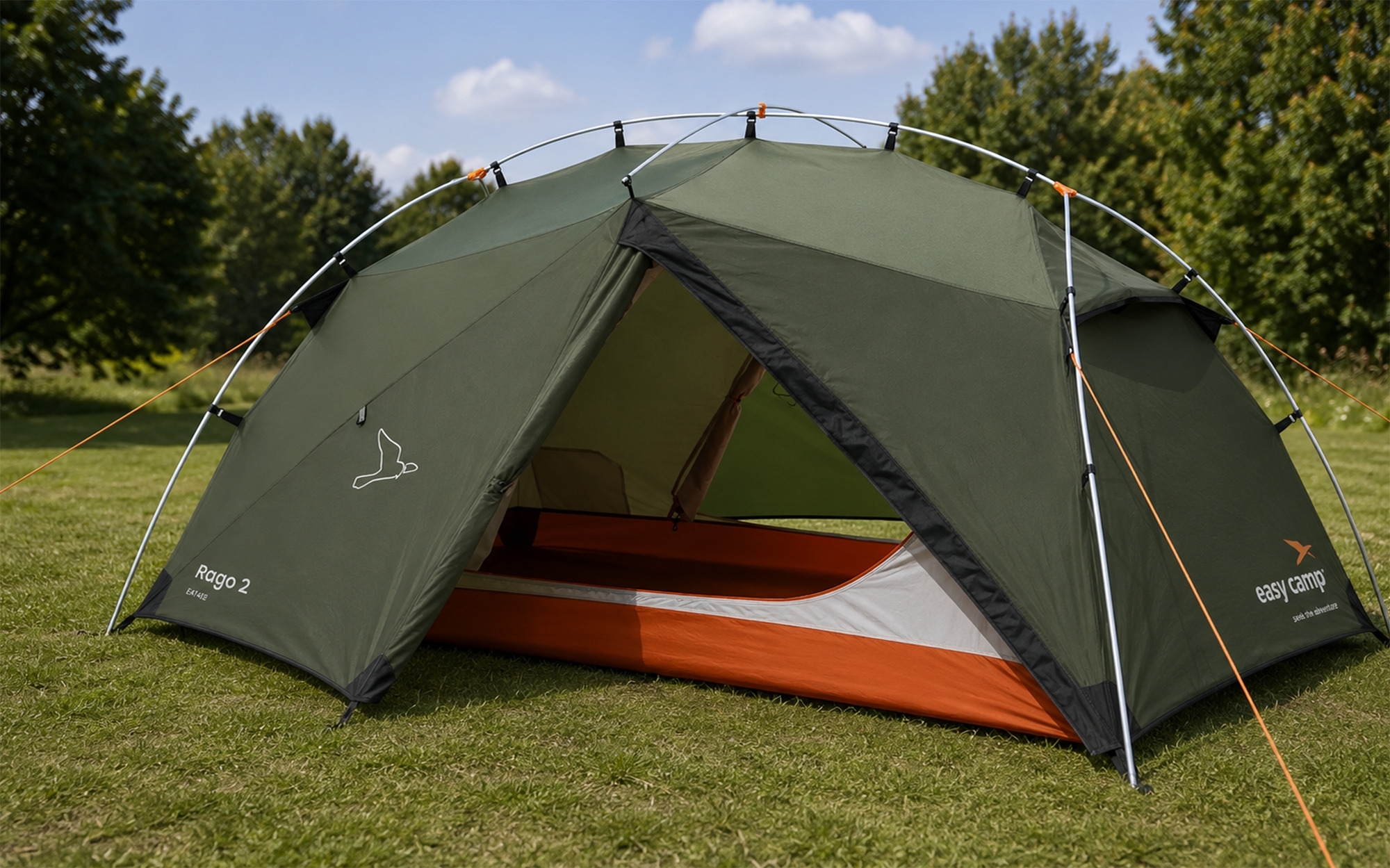 Easy Camp Rago 2 leichtes Trekkingzelt für 2 Personen