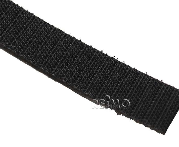 Klettband selbstklebend Farbe: Schwarz Länge 5m