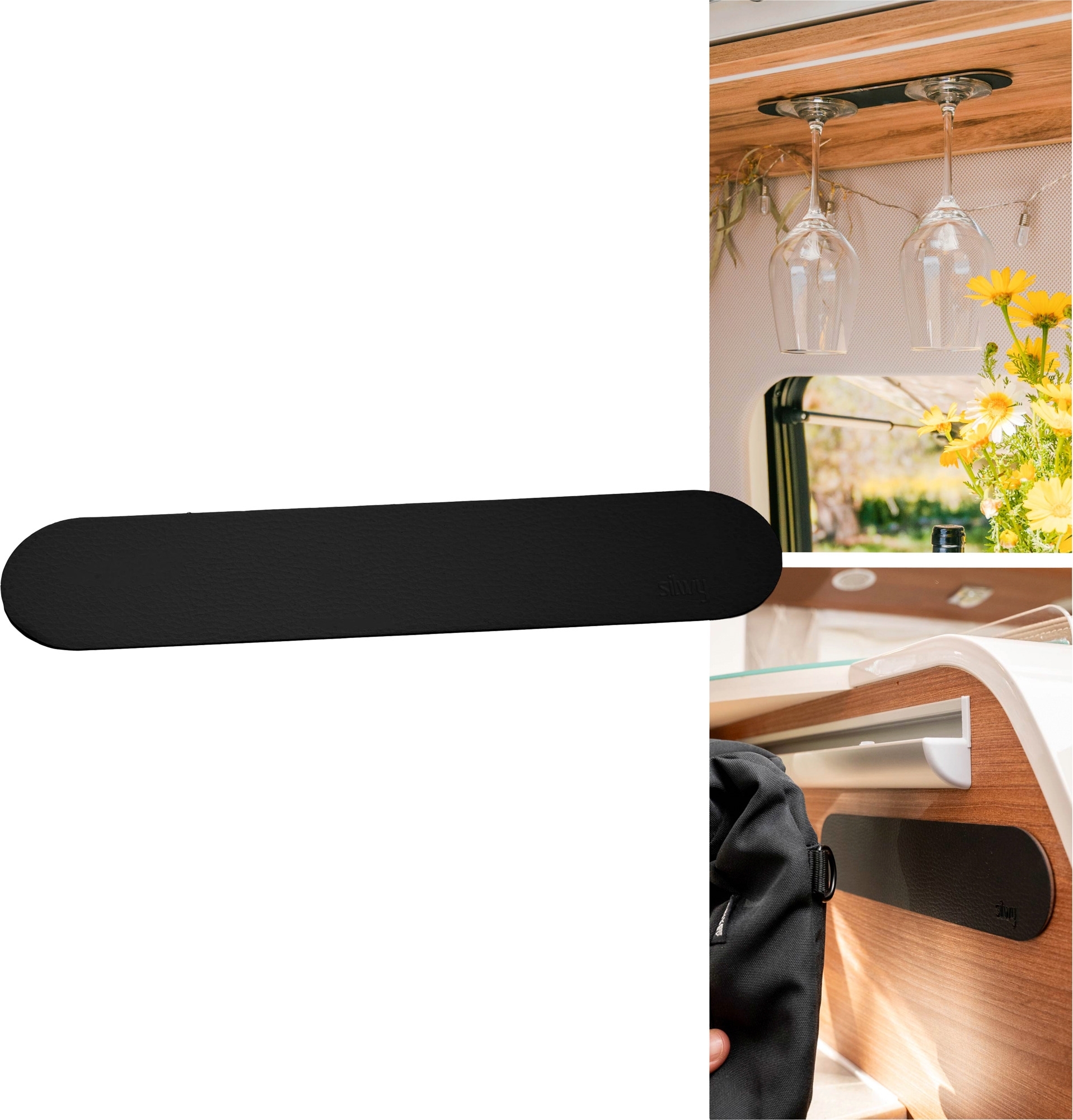 Silwy Magnet Metall-Leiste 25 cm