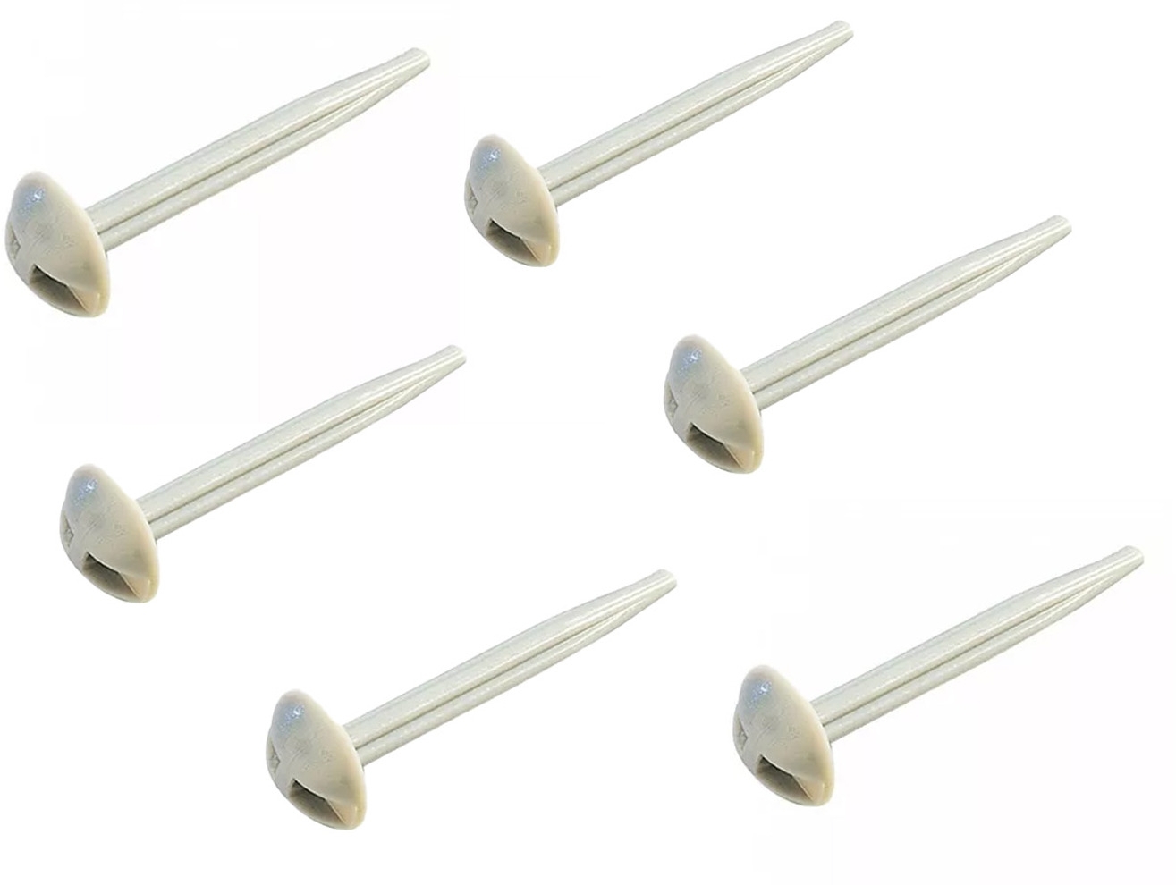 Berger Erdnagel Zelthering 10 cm aus Kunststoff für weiche Böden, 6er-Pack