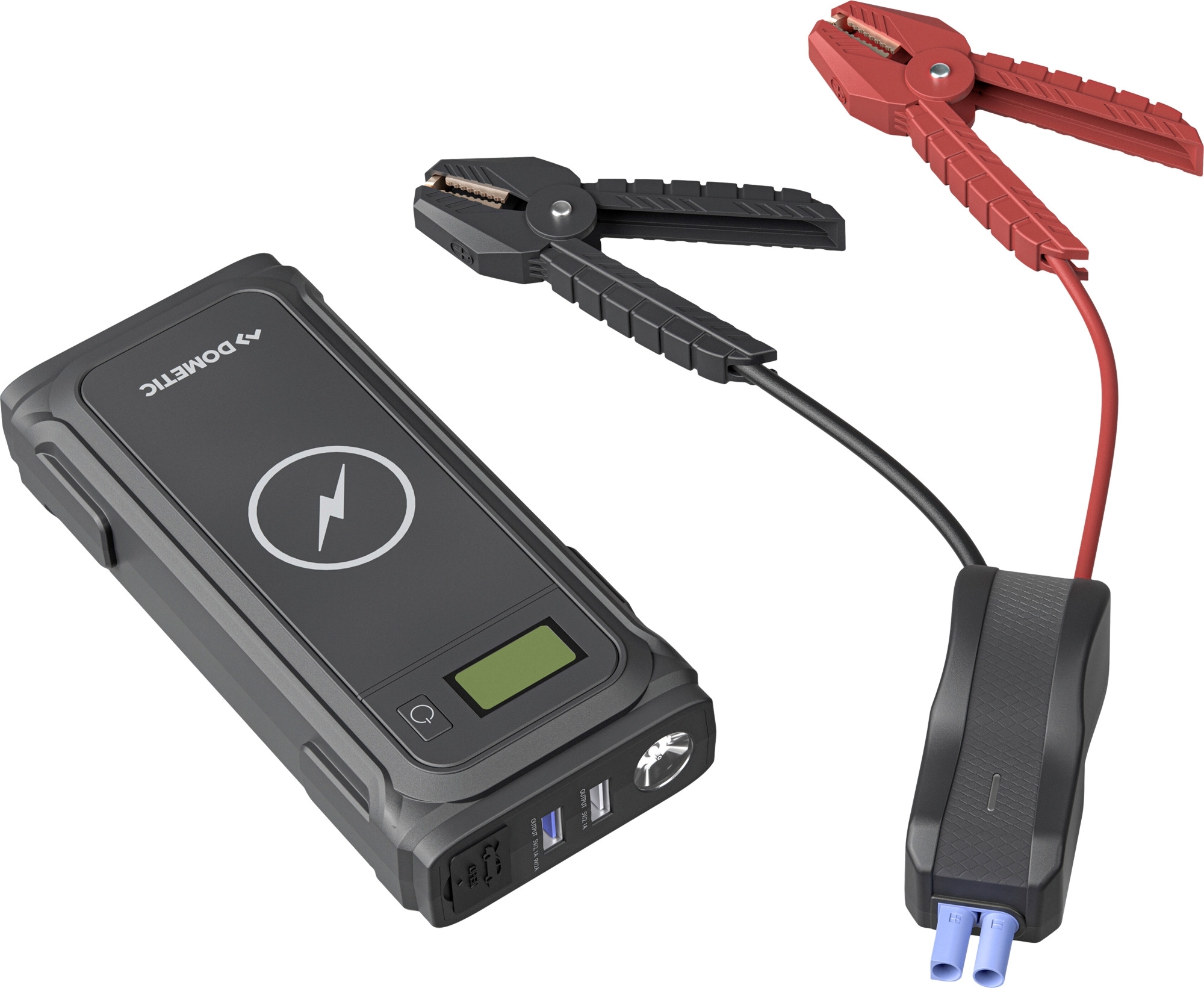 Dometic Powerbank Starthilfe PJS1000 mit kabellosem Ladepad / USB / Spitzenleistung 1000 A
