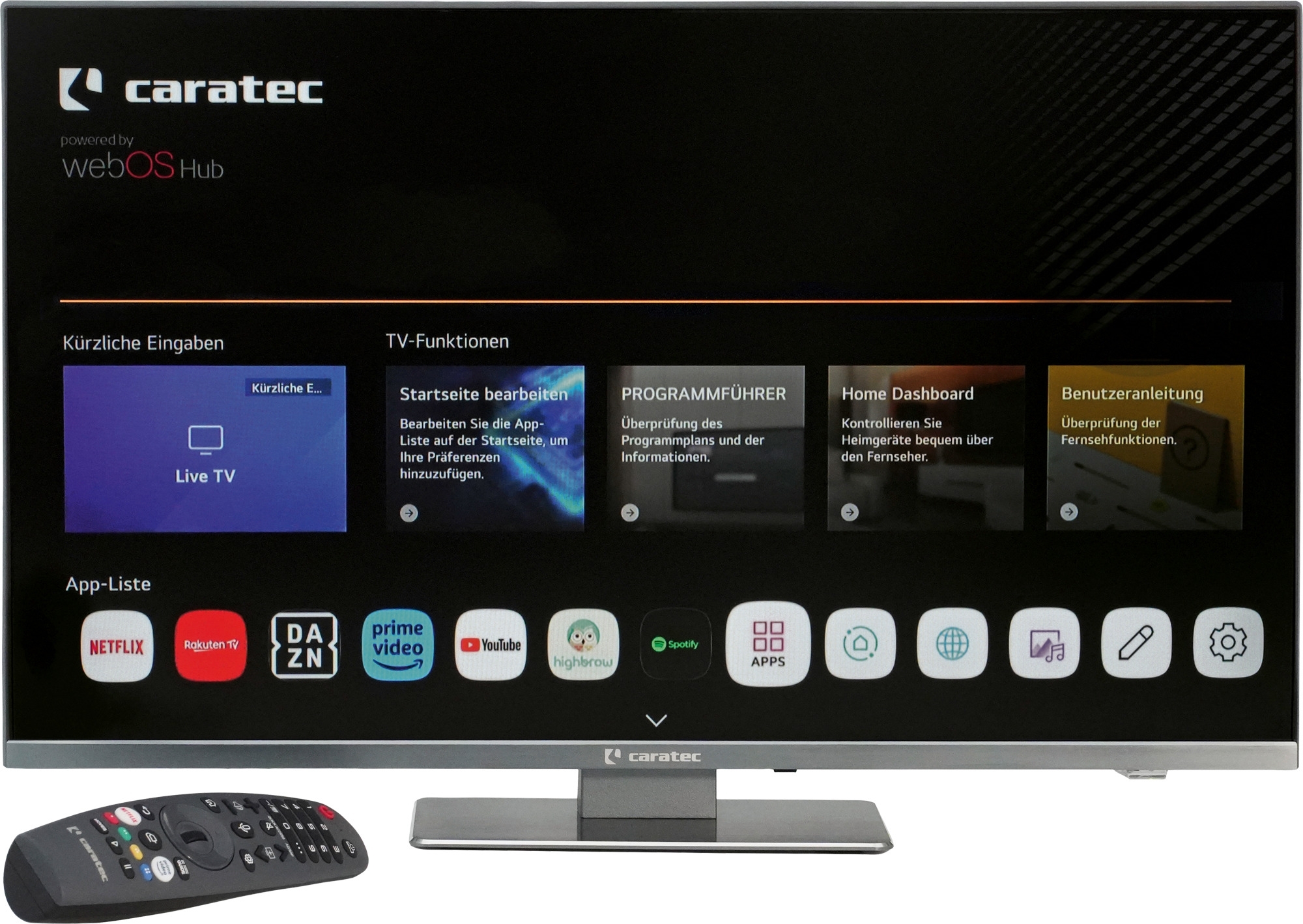 Caratec Vision CAV222E-S LED Smart TV mit webOS