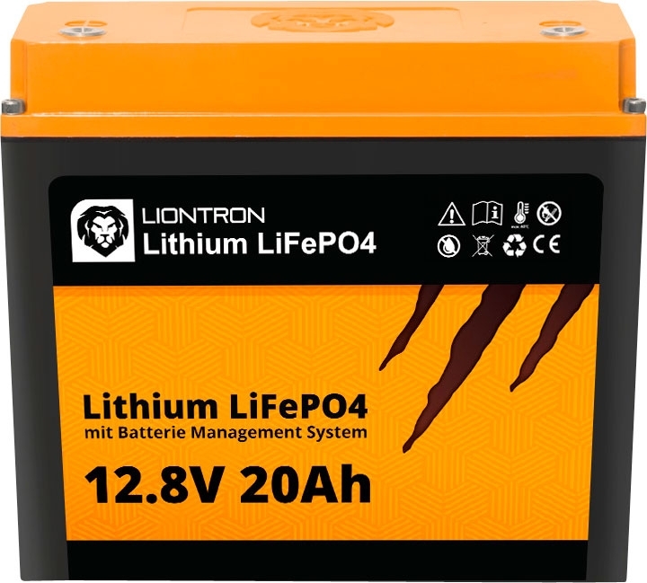 Liontron LiFePO4 Lithium Batterie 12 V  20 Ah