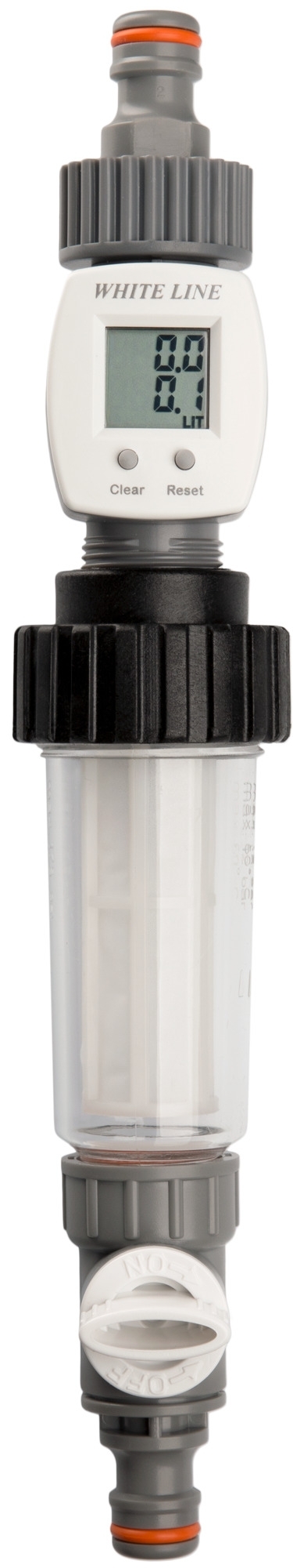 TW-DES Comfort Befüllfilter 1/2 Zoll inklusive Wasseruhr mit Absperrhahn und Feinfilter für Wassertanks