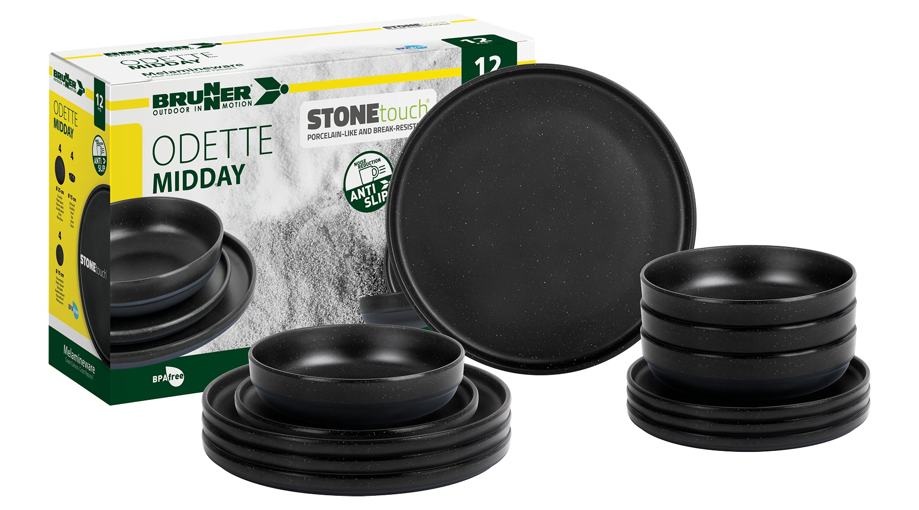 Midday Set Odette Double Black