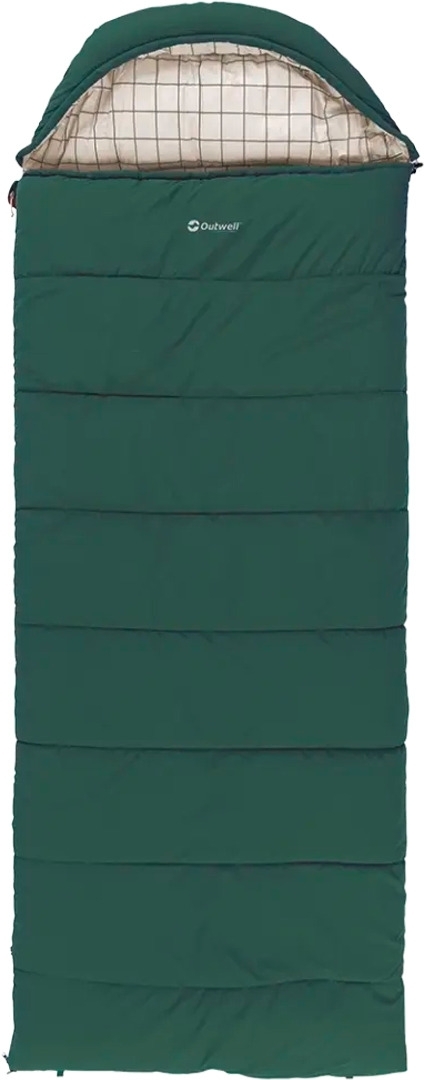 Outwell Camper Prime Schlafsack grün bis 200 cm