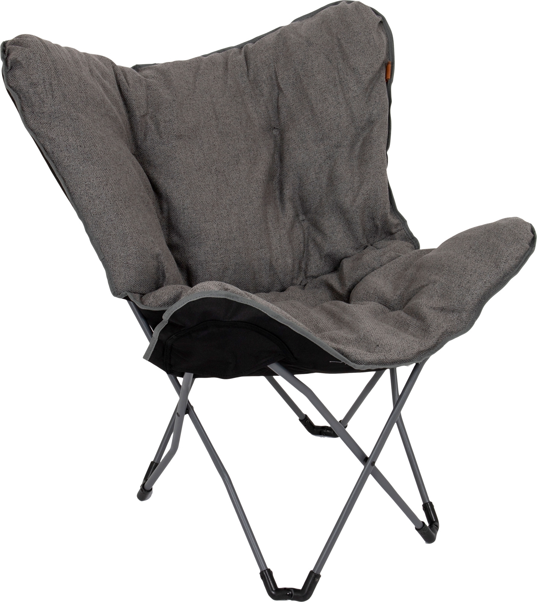 Bo-Camp Urban Outdoor Grainger L Schmetterlingsstuhl Grau