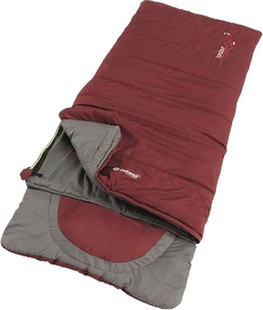 Outwell Contour Junior Schlafsack  170 x 70 cm rot