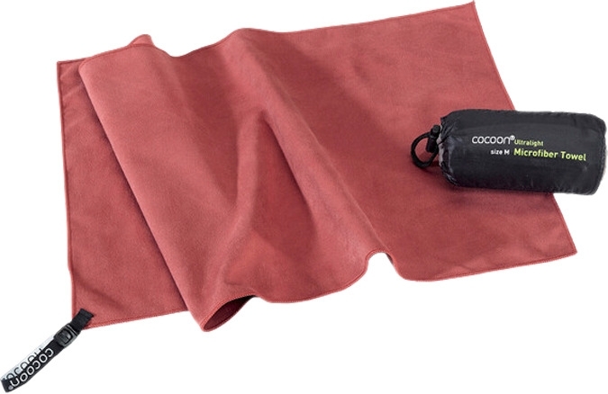 Cocoon Microfiber Handtuch Ultralight marsala red