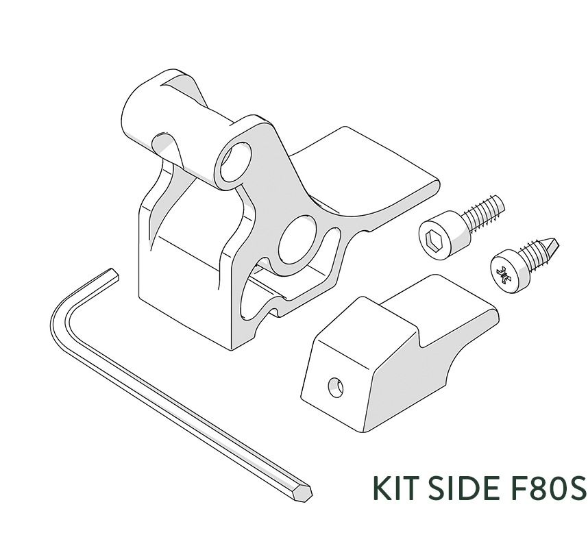 Fiamma Montagematerial Kit Side W Pro F80
