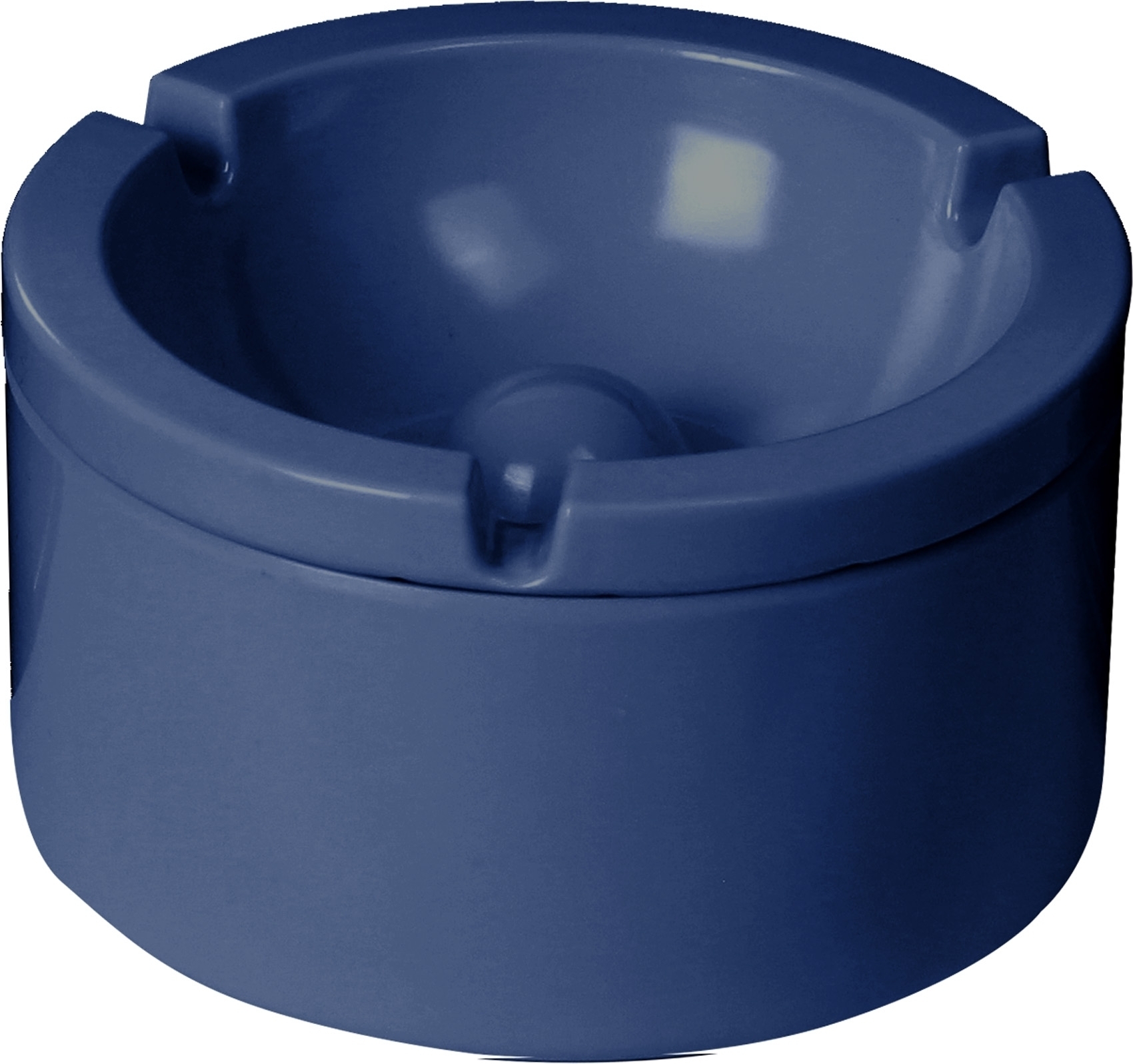 Brunner Aschenbecher dunkelblau