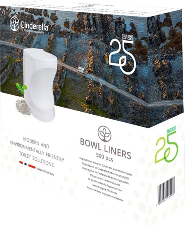 Cinderella Bowl Liner Papierbeutel 500 Stück