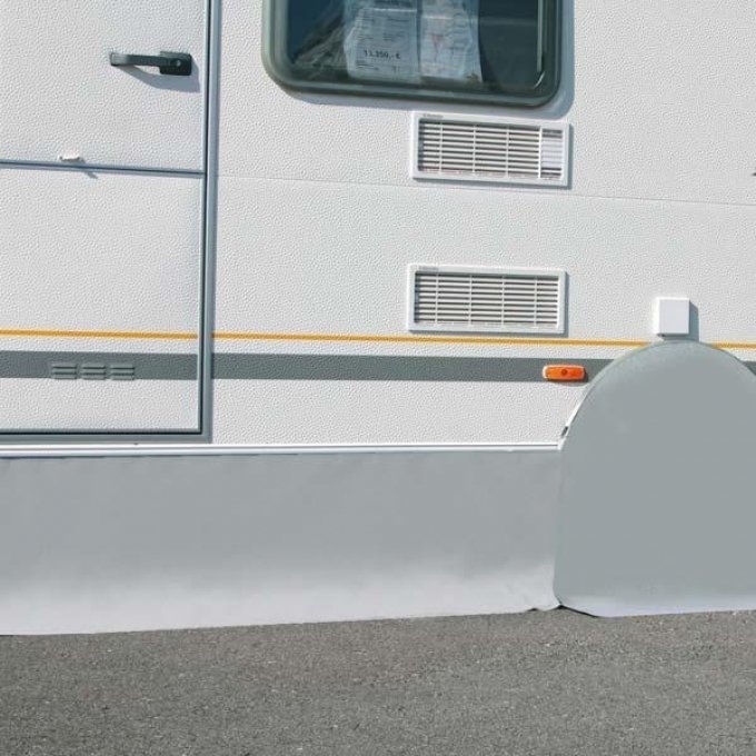 Berger Wohnmobil- und Wohnwagenschürze konfektioniert