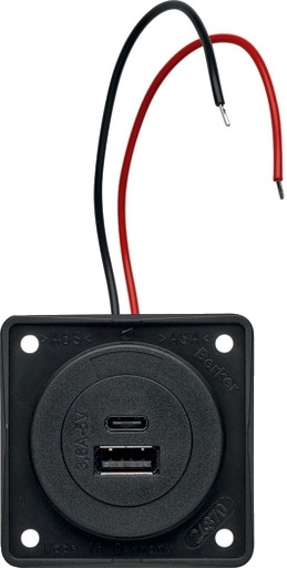 Berker Integro Ladesteckdose USB A + C 12 V