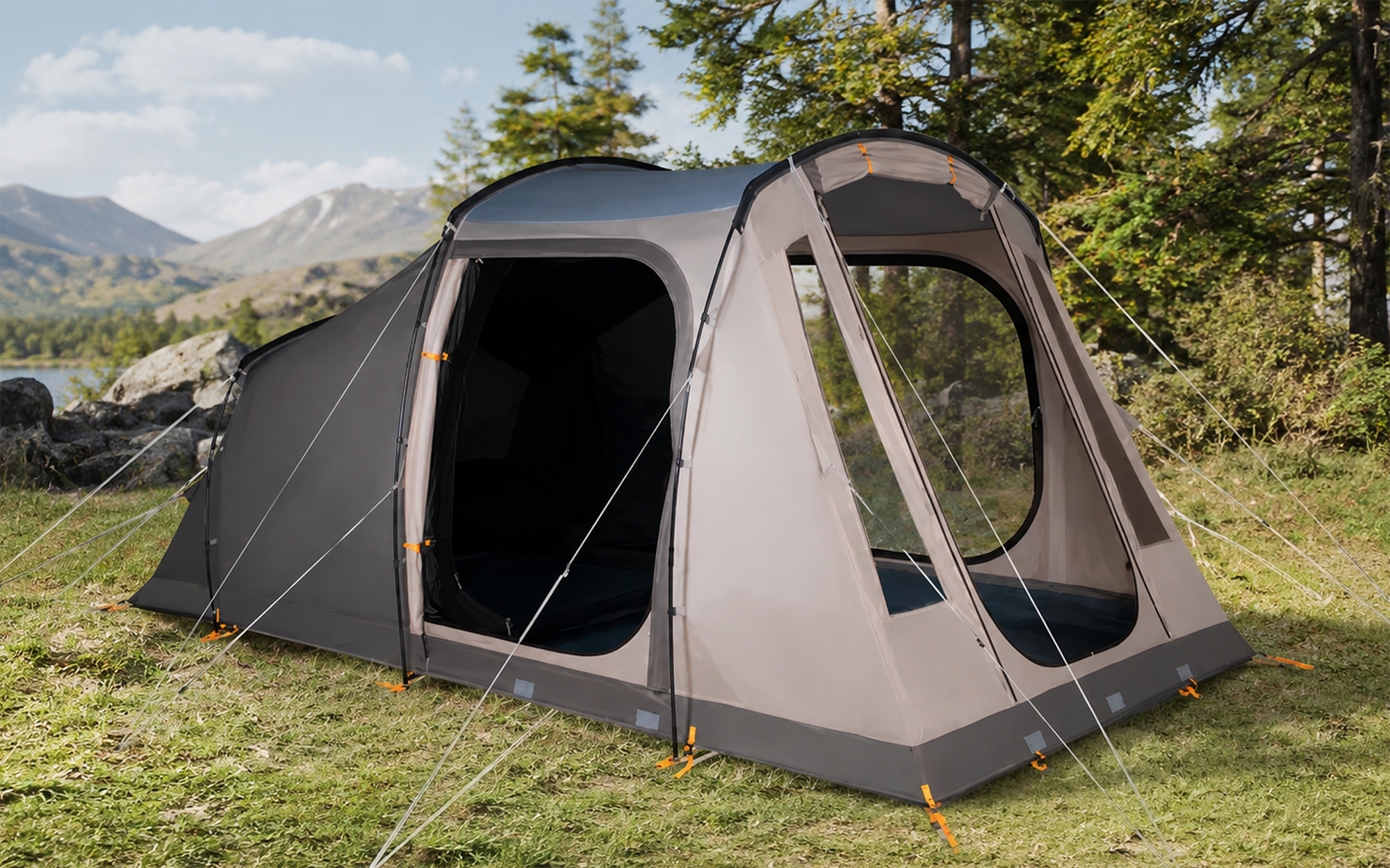 Kampa Sandwood 05 Kuppelzelt für 5 Personen