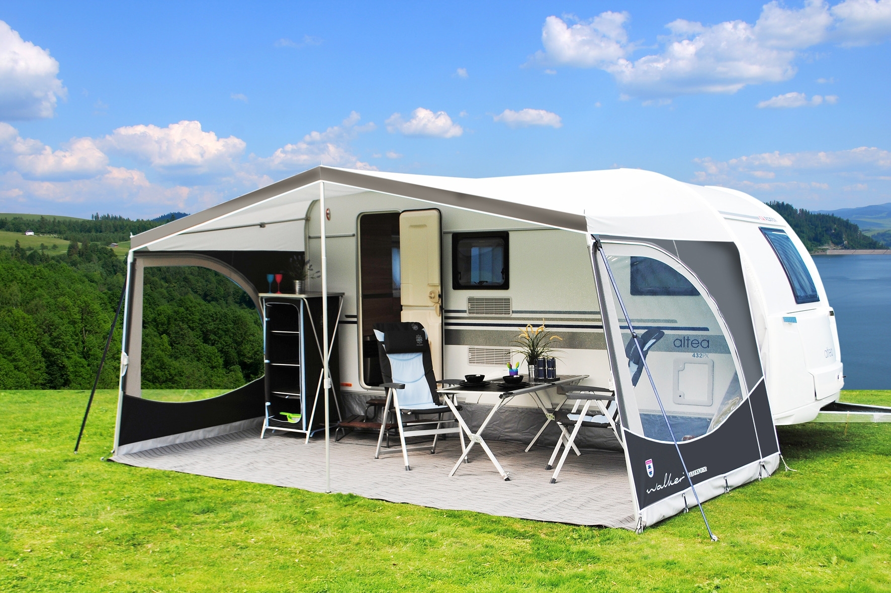 Walker Weekender Sonnendach 240 anthrazit