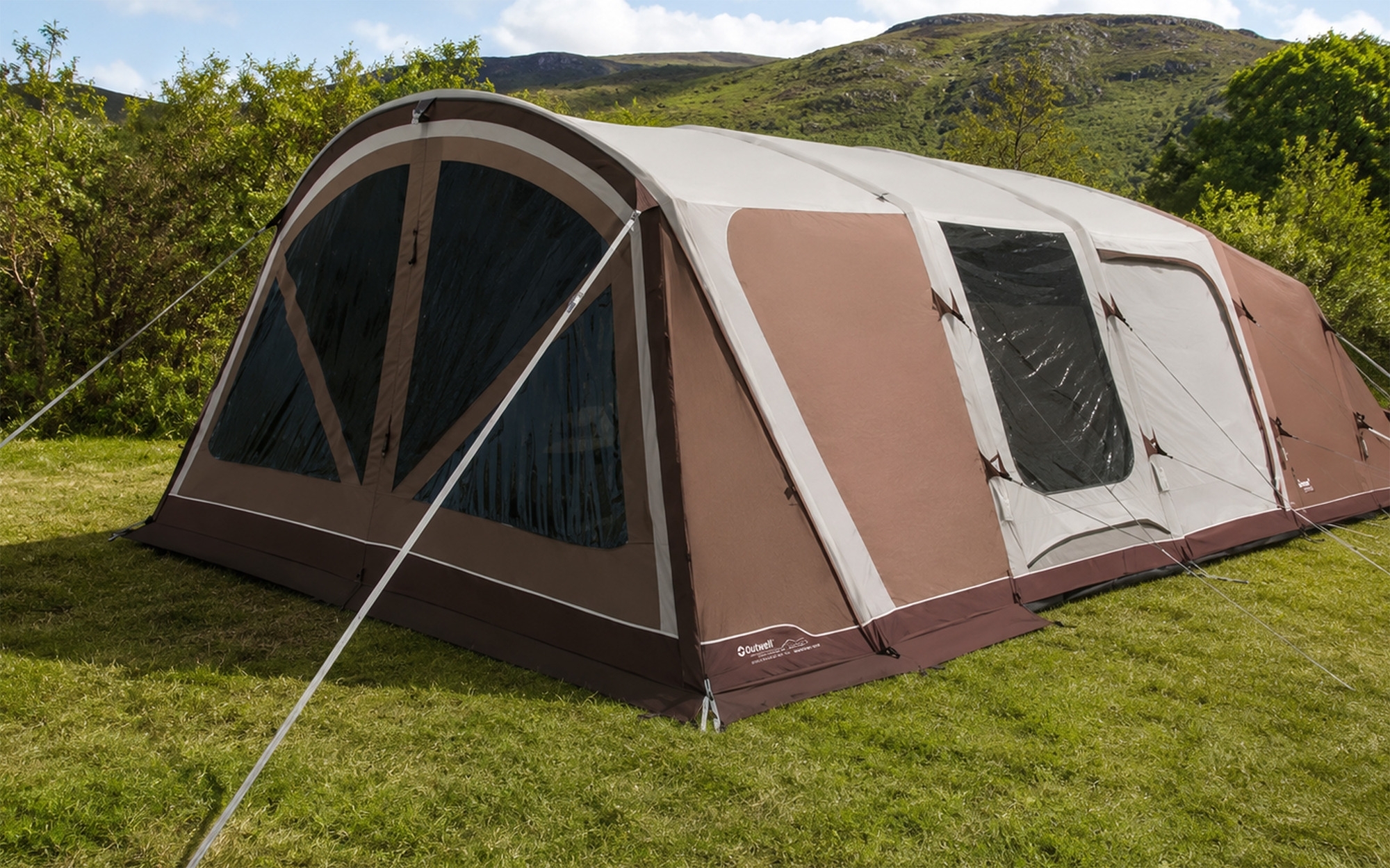 Outwell Charleston 7 Air TC aufblasbares Familienzelt für 7 Personen