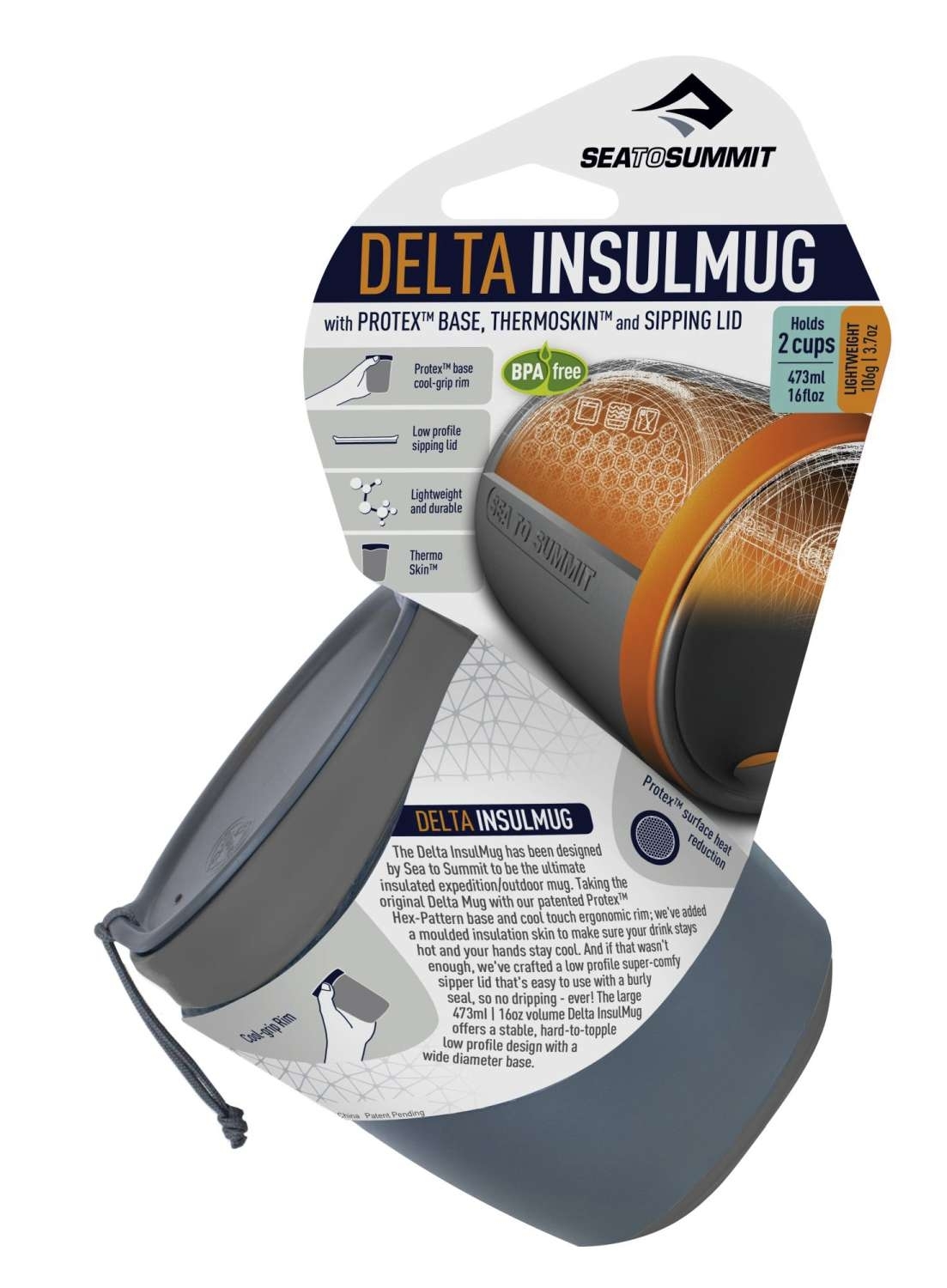 Sea to Summit Delta Insulated Mug Isolierter Becher