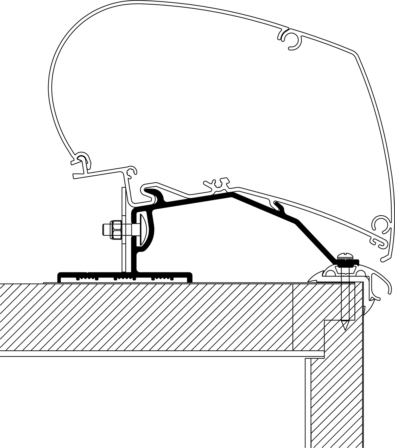 Thule Halterungen 9200 / 6200 / 6300