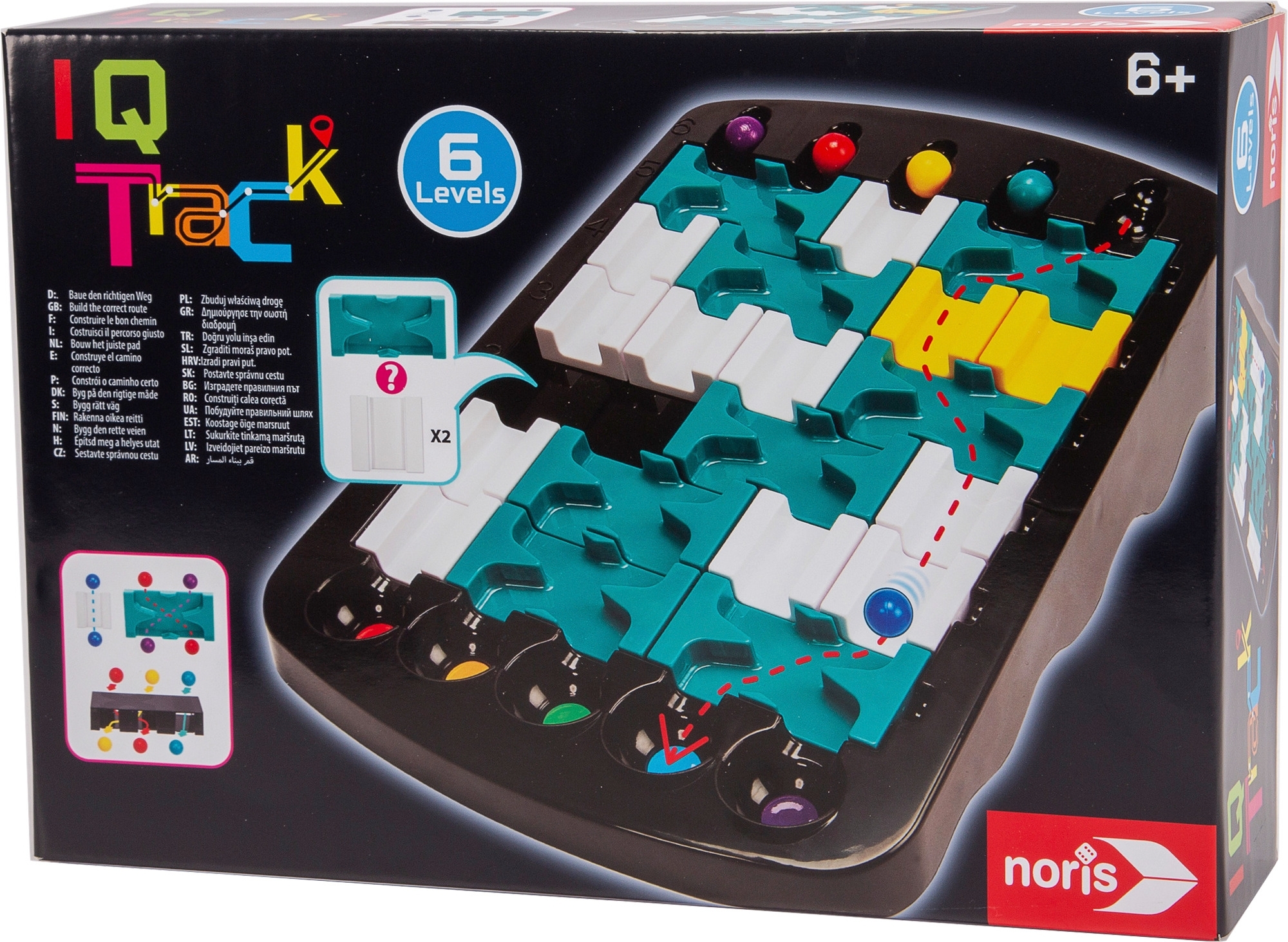 Noris IQ Track Logikspiel ab 6 Jahren