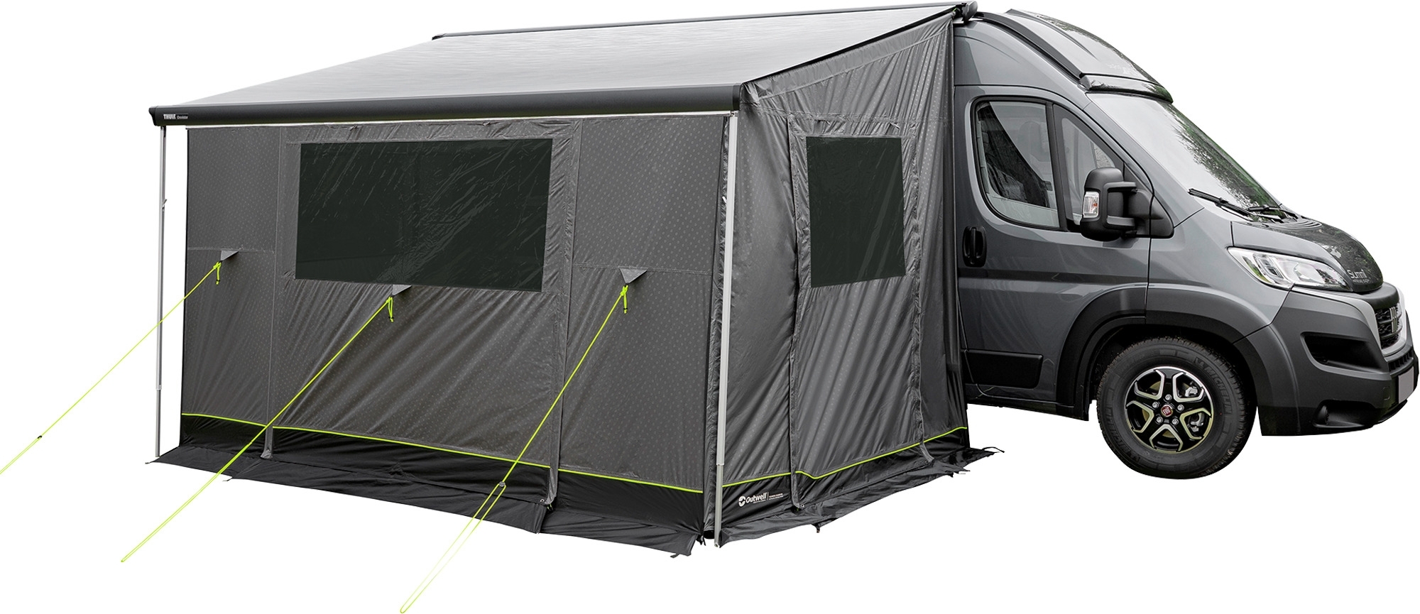 Outwell Sideroads Awning Room Markisenzelt für Campervans Anbauhöhe 235-255 cm
