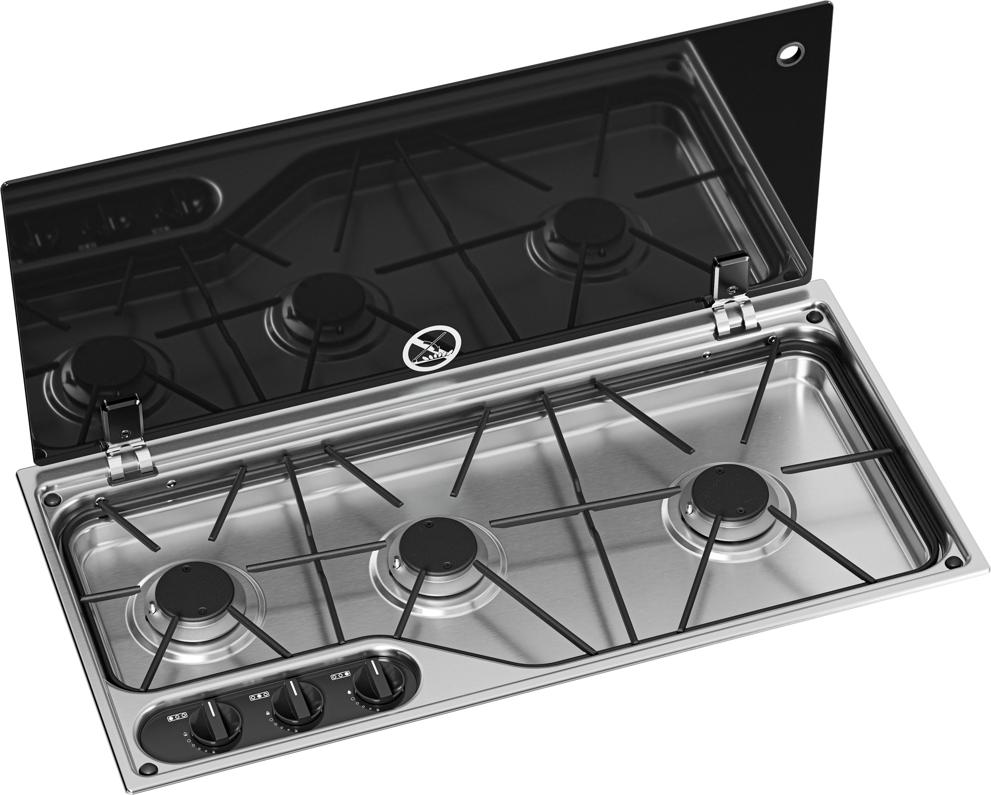 Dometic Kochfeld CVH1700G mit Glasabdeckung 3-flammig 30 mbar