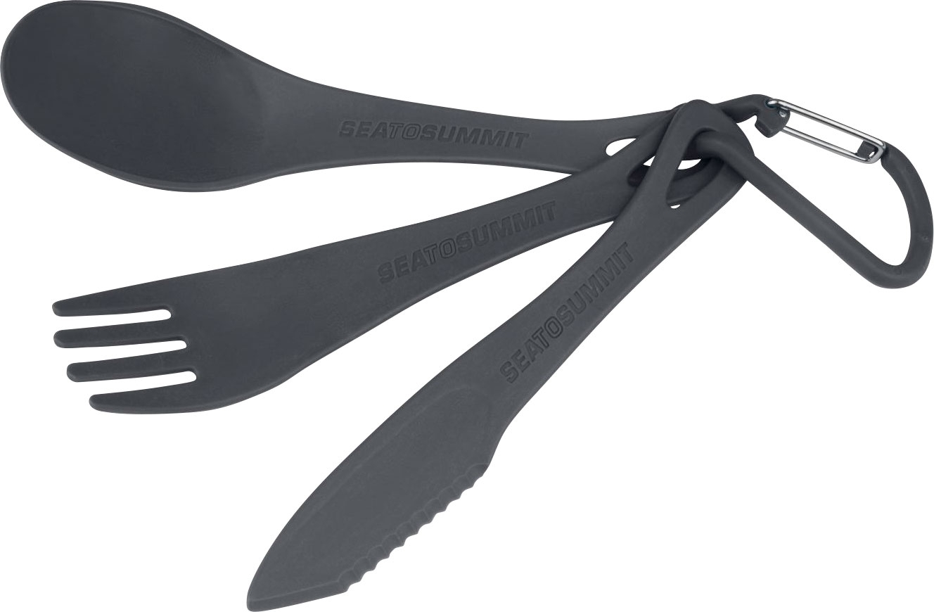 Sea to Summit Delta Cutlery Set Campingbesteck 3-tlg. grau