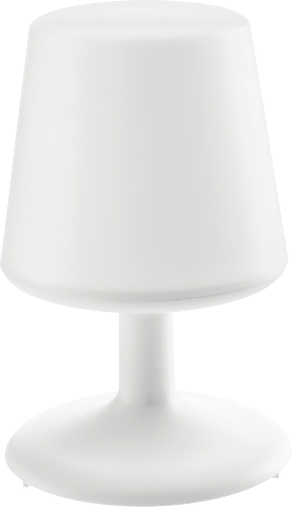 Koziol Light to go Tischleuchte mit integrierter Powerbank cotton white