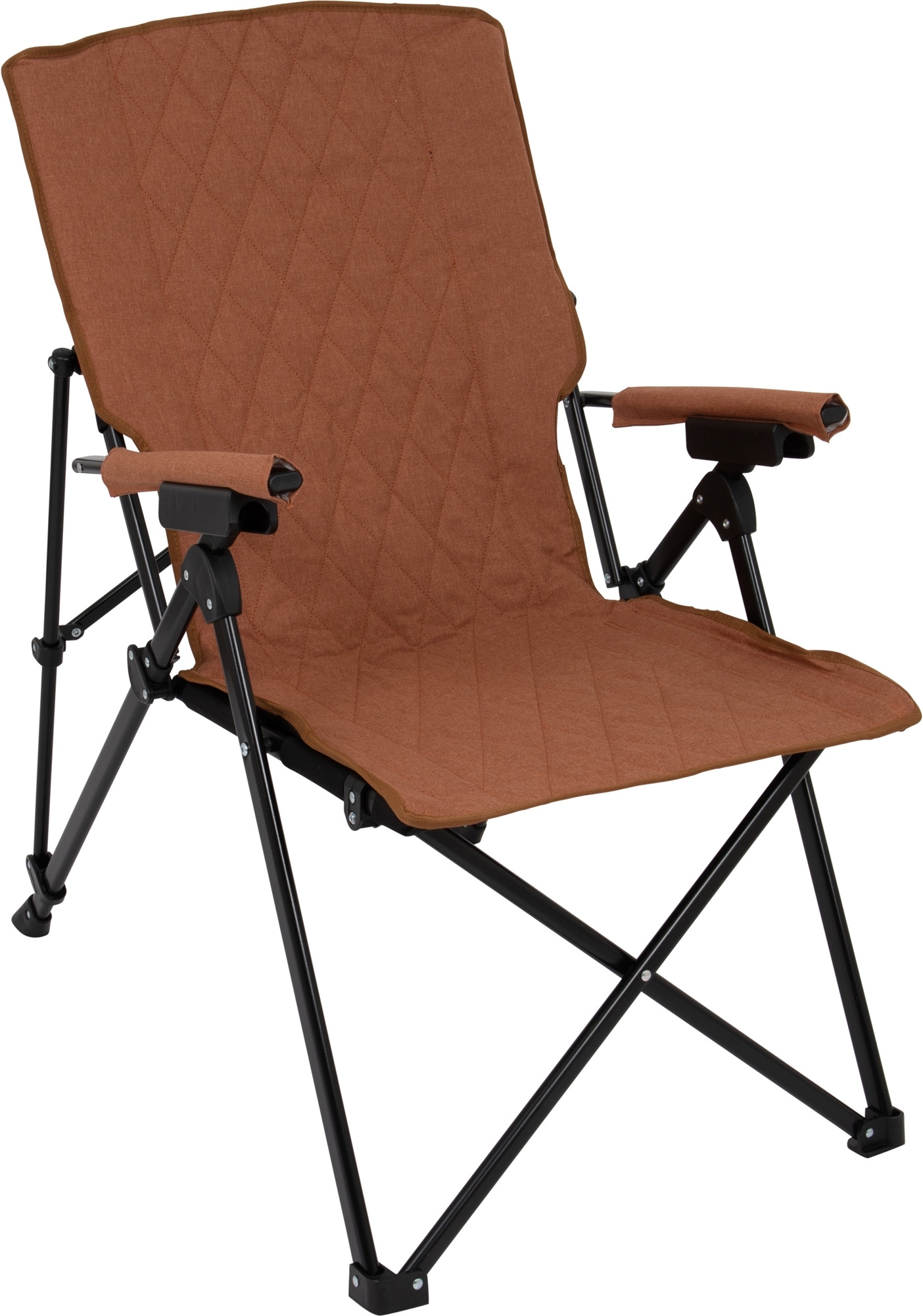 Bo-Camp Industrial Stanwix Klappstuhl 4 Positionen mit Tragetasche clay