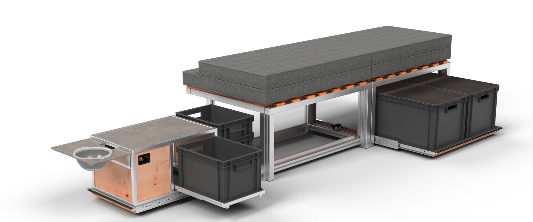 Easygoinc. Vanlife-Modul BIKE