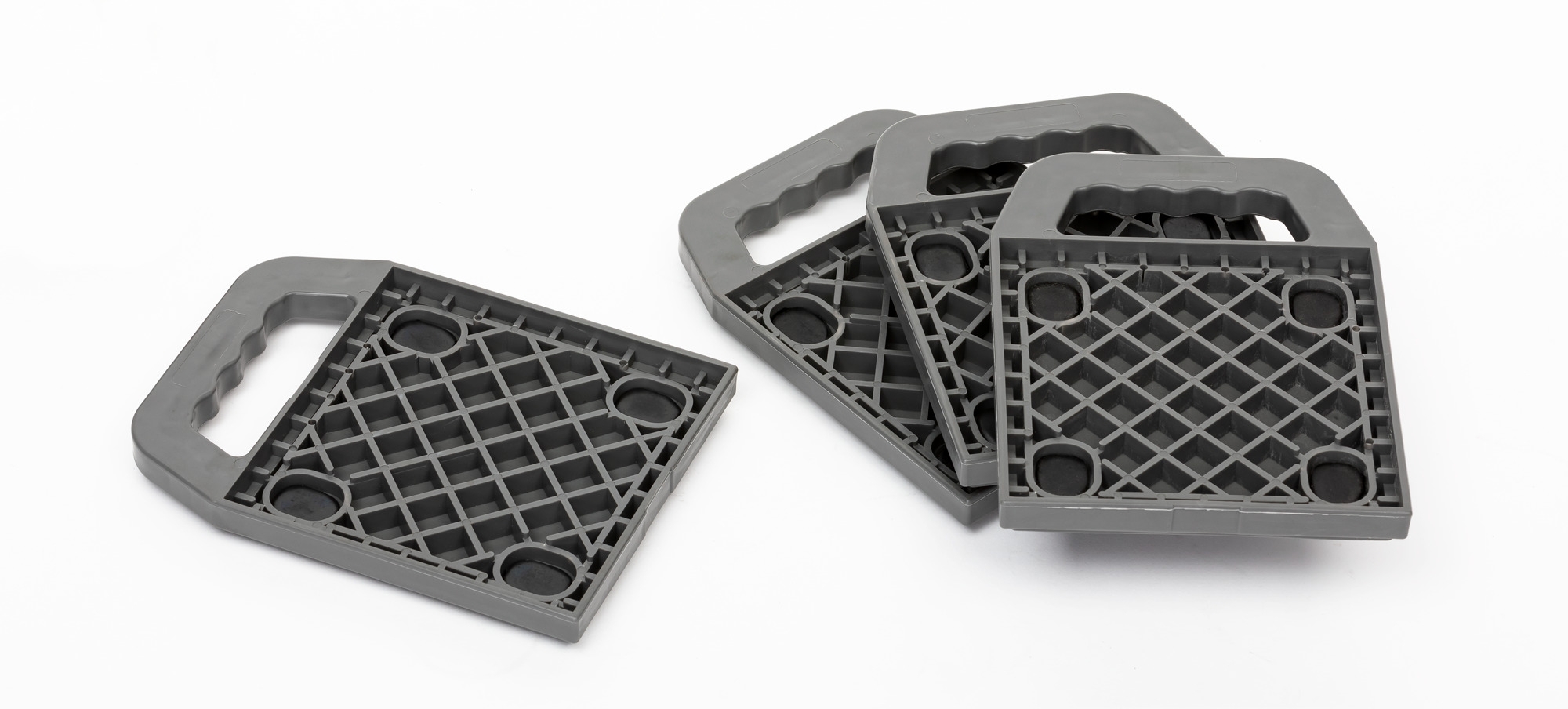 Berger Jack Pads Stützplatten 4er-Set extra breite Auflage