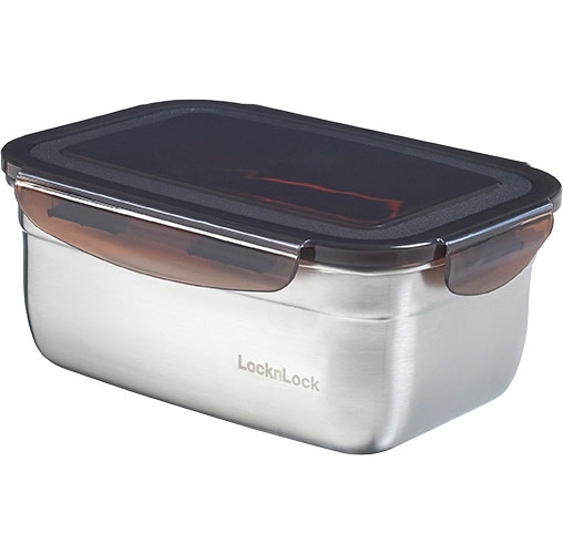 LocknLock Edelstahl Lunchbox rechteckig 1,1 Liter