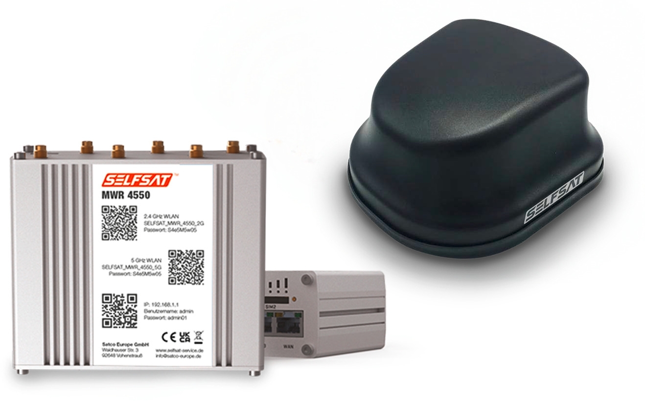 Selfsat Snipe 550 Camping Router