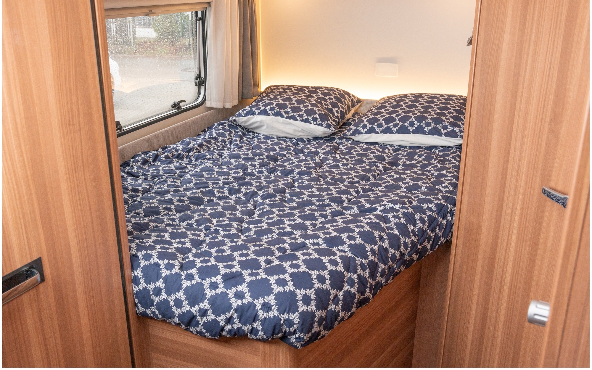 Berger Ready to go Bettdeckensystem 130/135x195/200 cm linke Ecke dunkelblau